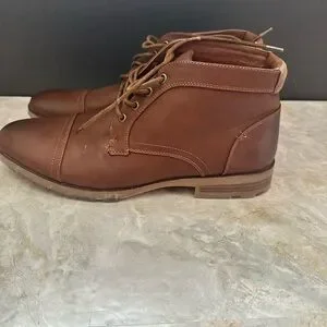London Fog | Shoes | Mens Brown London Fog Leather Boots 5  display picture 3